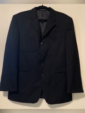 Jones New York Classic Men's Black Blazer - Tailored Formal Jacket